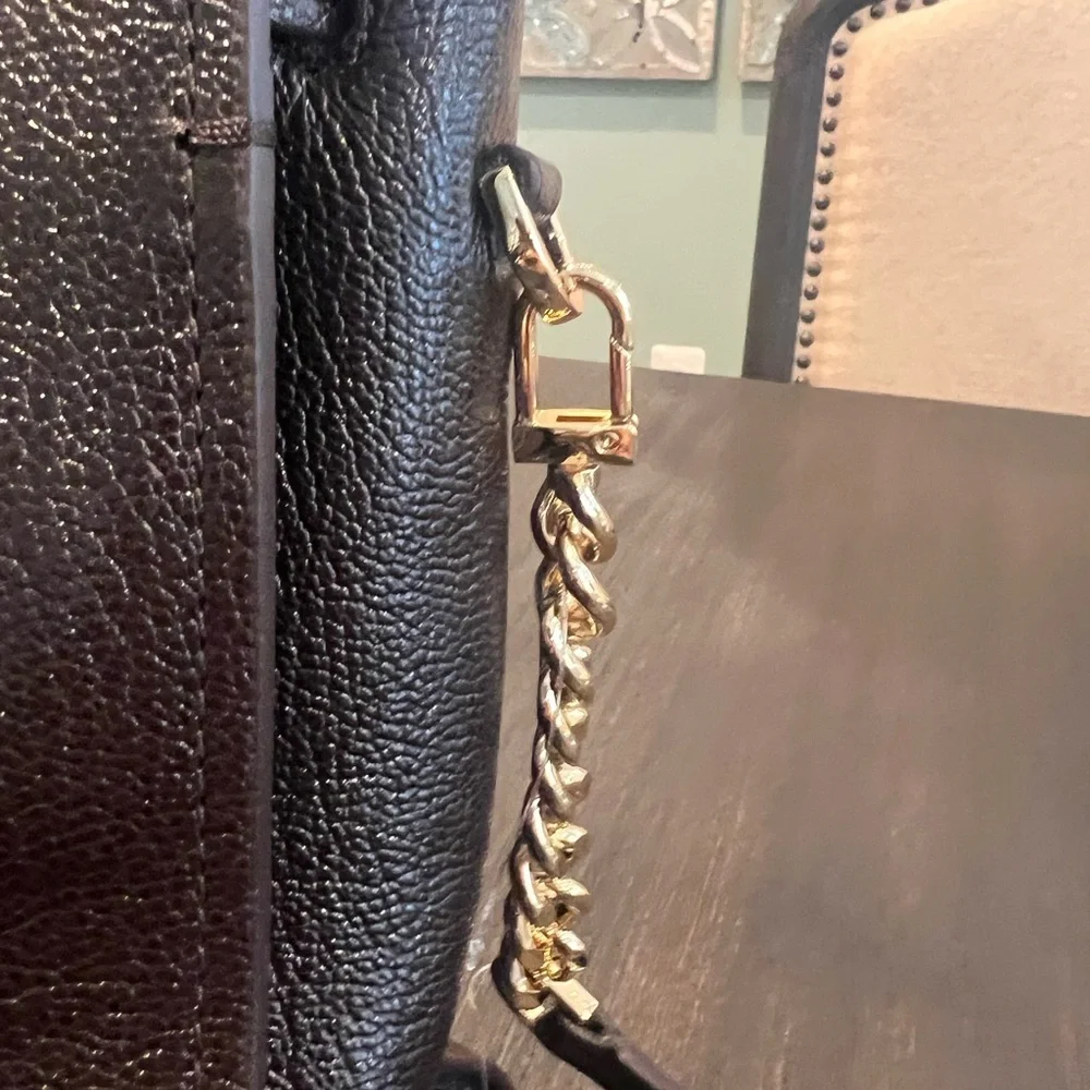 NWT Michael Kors Large Hamilton Leather Satchel